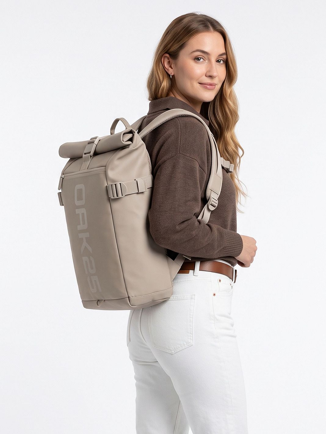 OAK25 Lumosense Rolltop Lite Daypack 44 cm Laptoprum OAK25 Lumosense Rolltop Lite Daypack 44 cm Laptoprum