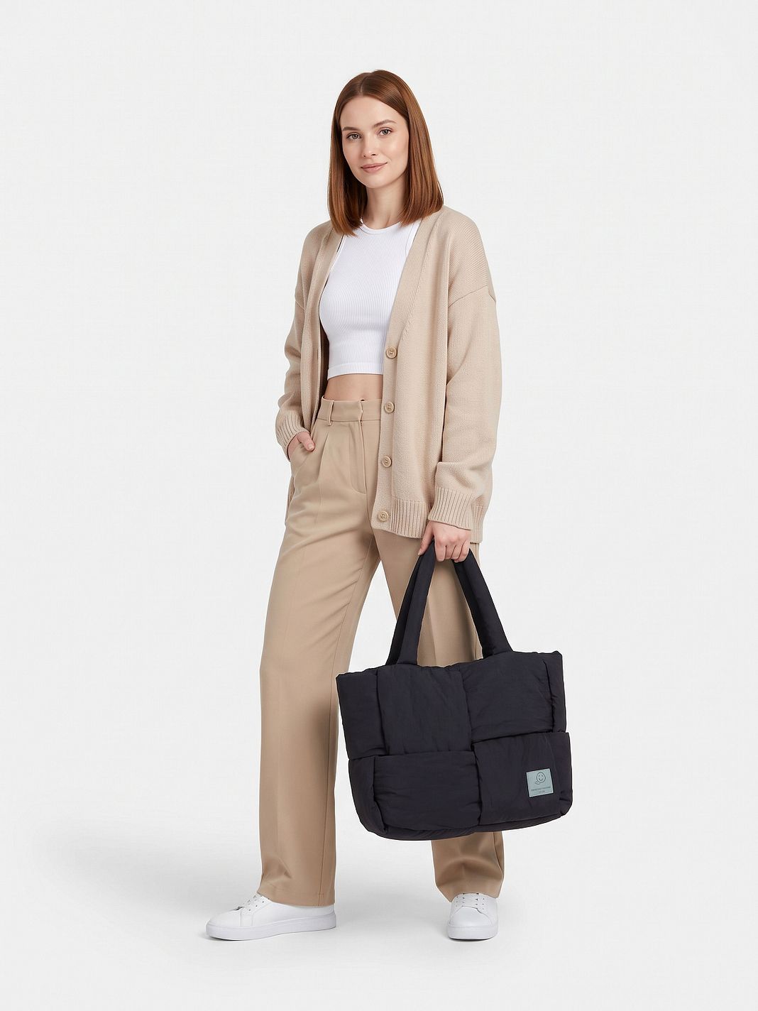 Fritzi aus Preußen Wavy Shopper taske 43 cm Fritzi aus Preußen Wavy Shopper taske 43 cm