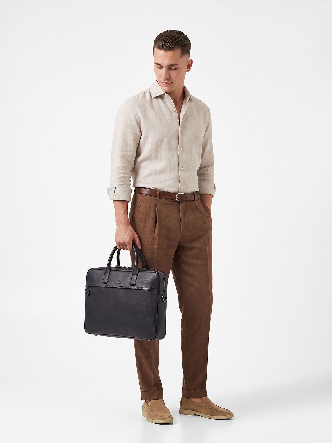 Castelijn & Beerens Dokumenttaske Læder 40 cm Laptoprum Castelijn & Beerens Dokumenttaske Læder 40 cm Laptoprum