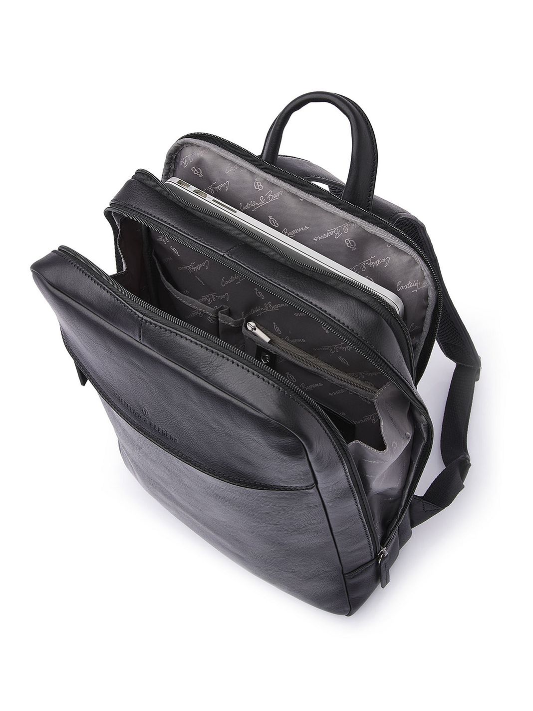 Castelijn & Beerens Daypack RFID-beskyttelse Læder 42 cm Laptoprum