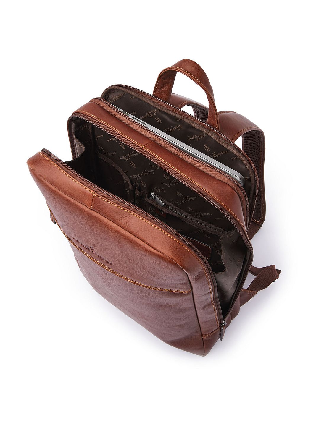 Castelijn & Beerens Daypack RFID-beskyttelse Læder 42 cm Laptoprum Castelijn & Beerens Daypack RFID-beskyttelse Læder 42 cm Laptoprum