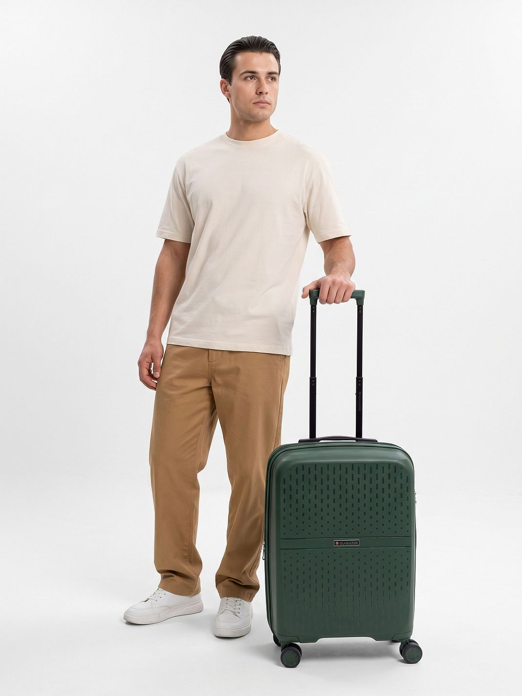 Gladiator 4400 4-hjulet Håndbagage 55 cm med ekspansion