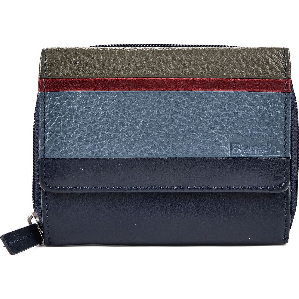 Bench Portafoglio Protezione RFID Vera Pelle 10 cm Bench Portafoglio Protezione RFID Vera Pelle 10 cm