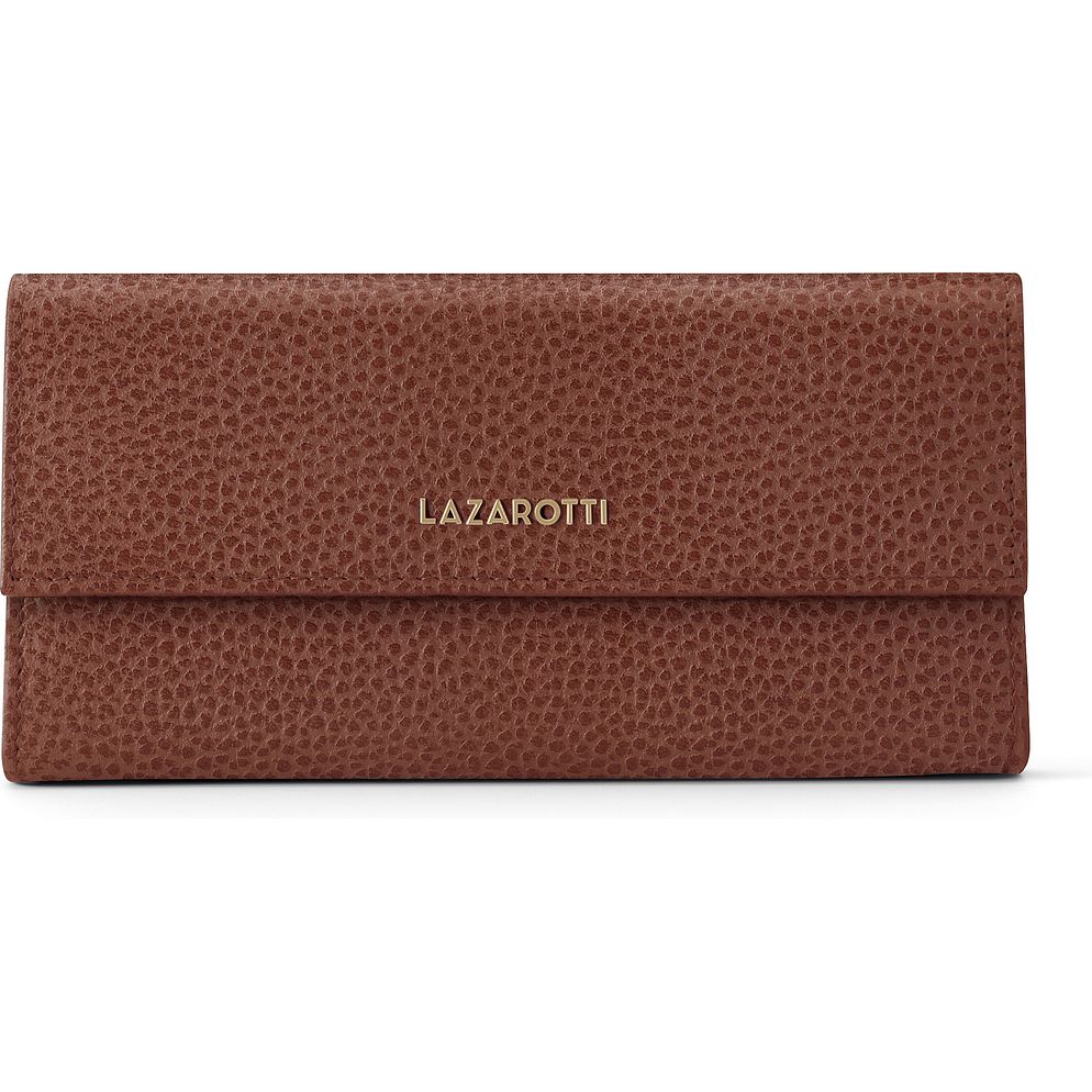 Lazarotti Bologna Leather Portafoglio Vera Pelle 19 cm