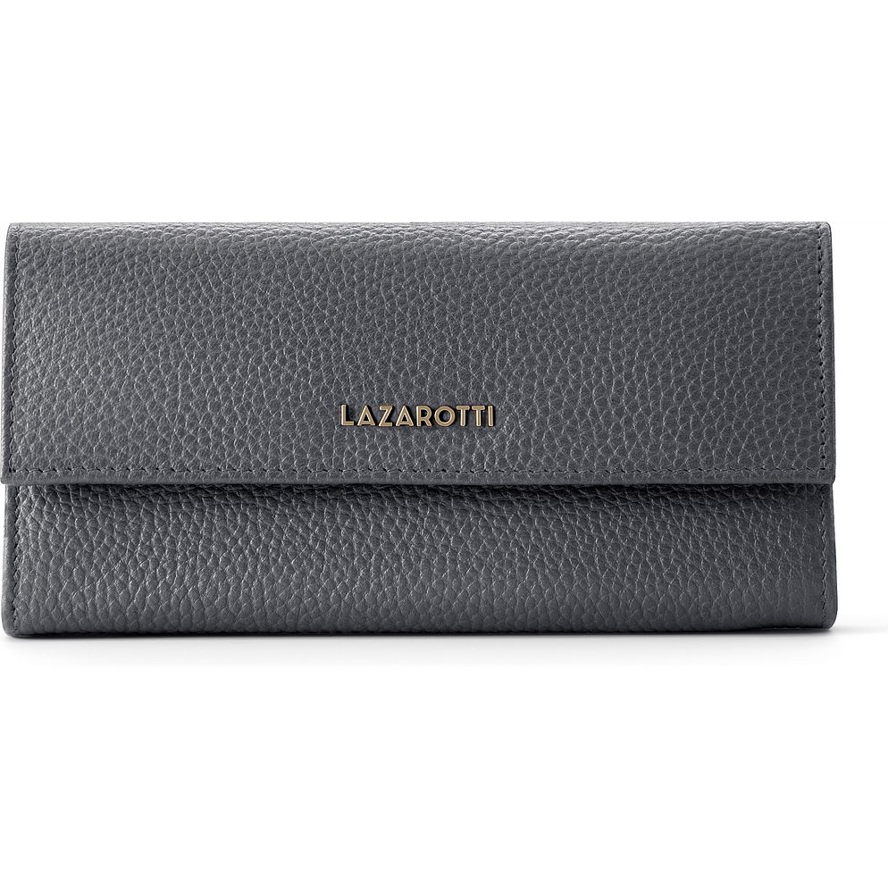 Lazarotti Bologna Leather Portafoglio Vera Pelle 19 cm
