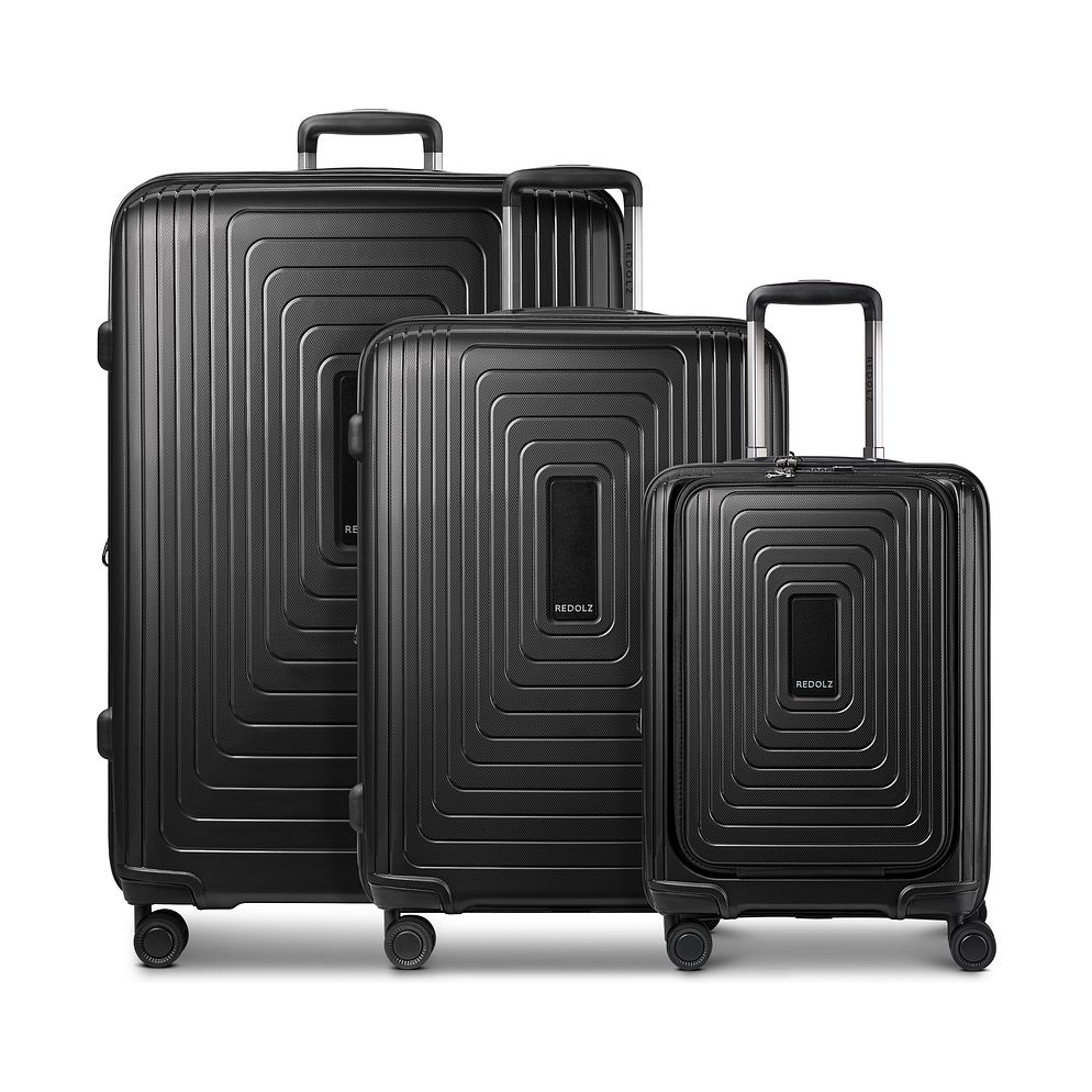 Redolz Essentials 14 4 ruote Set di valigie 3 pezzi espandibile