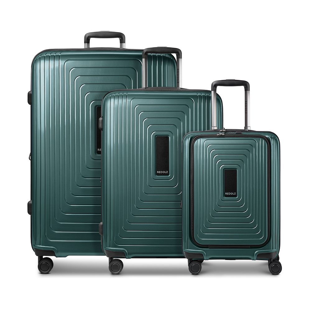 Redolz Essentials 14 4 ruote Set di valigie 3 pezzi espandibile