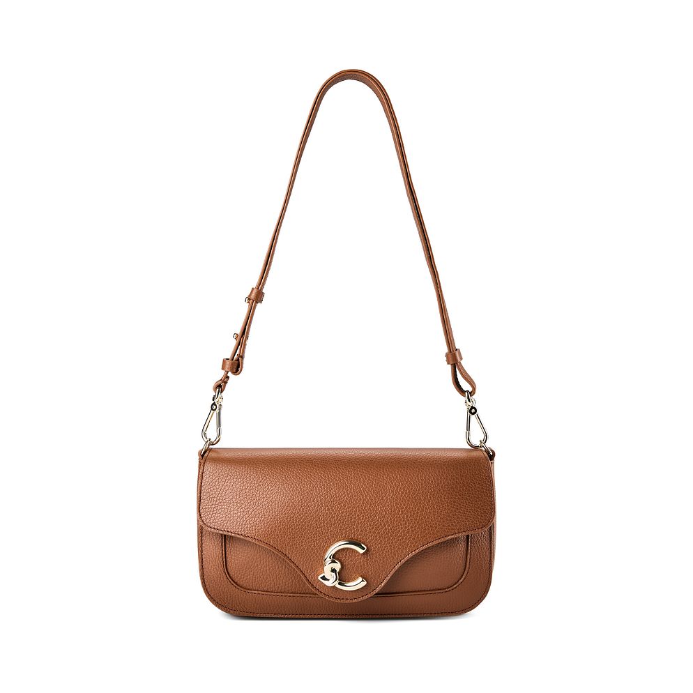 Coccinelle C-Me Borsa a spalla Vera Pelle 26 cm Coccinelle C-Me Borsa a spalla Vera Pelle 26 cm