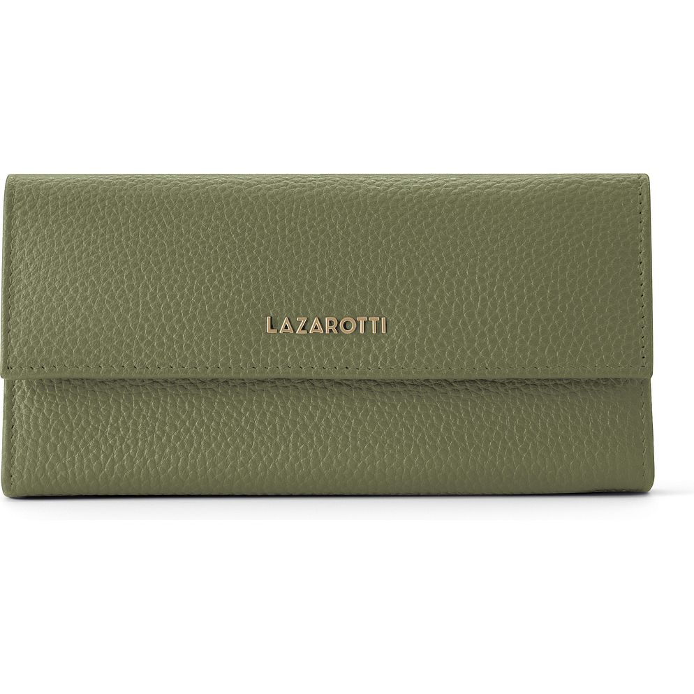Lazarotti Bologna Leather Portafoglio Vera Pelle 19 cm