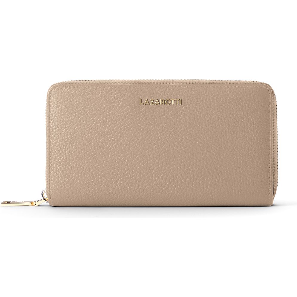 Lazarotti Bologna Leather XL plånbok med dragkedja runt om, läder, 19 cm Lazarotti Bologna Leather XL plånbok med dragkedja runt om, läder, 19 cm