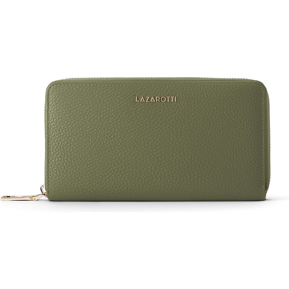 Lazarotti Bologna Leather XL plånbok med dragkedja runt om, läder, 19 cm Lazarotti Bologna Leather XL plånbok med dragkedja runt om, läder, 19 cm