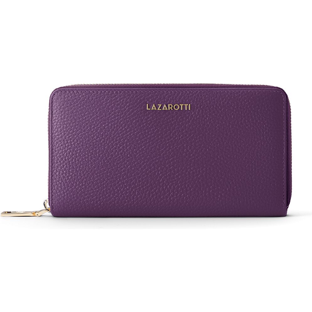 Lazarotti Bologna Leather XL plånbok med dragkedja runt om, läder, 19 cm Lazarotti Bologna Leather XL plånbok med dragkedja runt om, läder, 19 cm