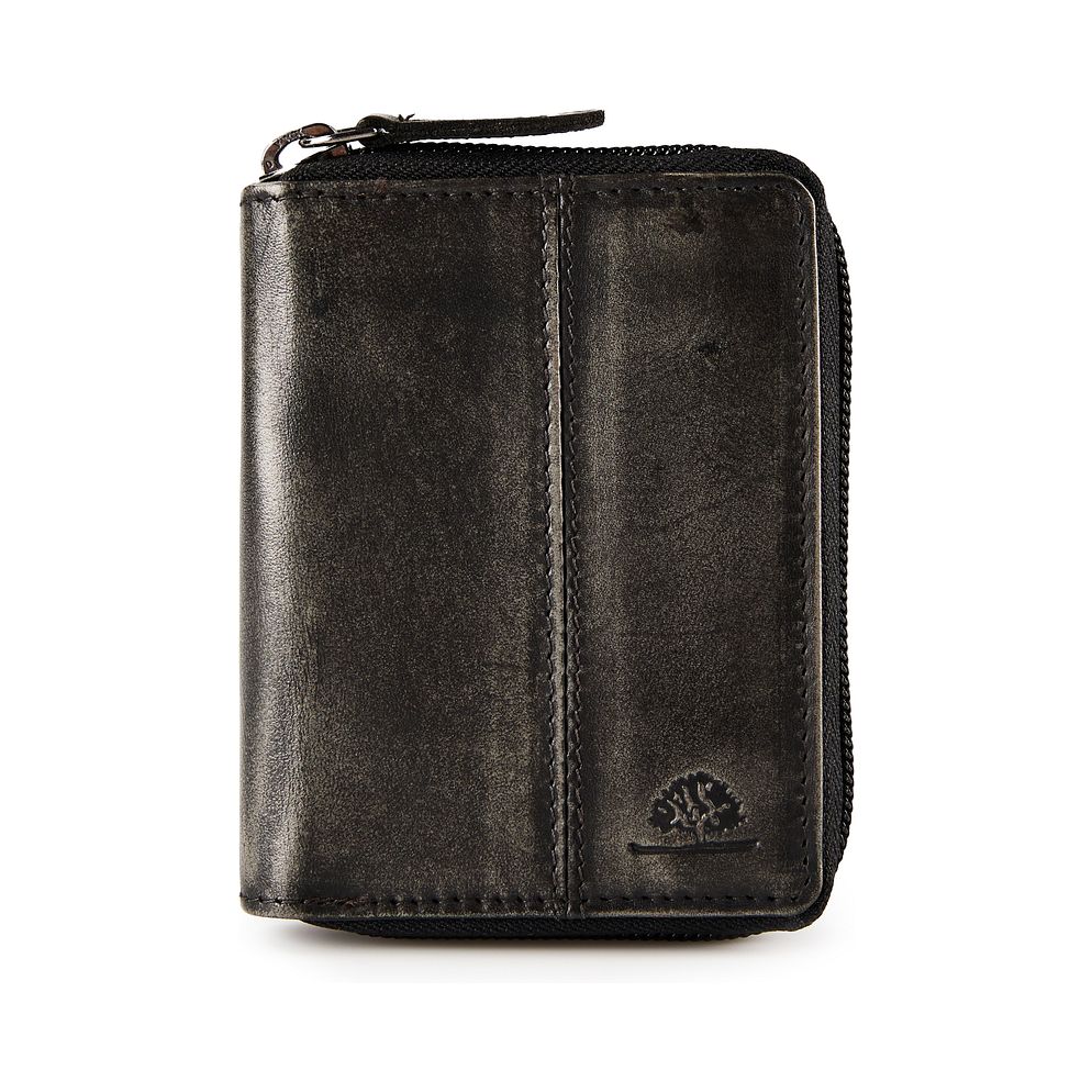Greenburry Destressed Plånbok RFID-skydd Läder 8.5 cm