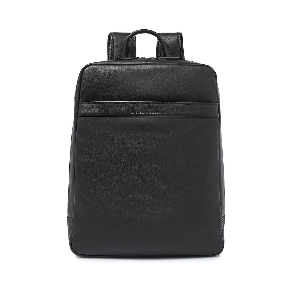 Castelijn & Beerens Zaino da giorno Protezione RFID Vera Pelle 41 cm Vano porta PC
