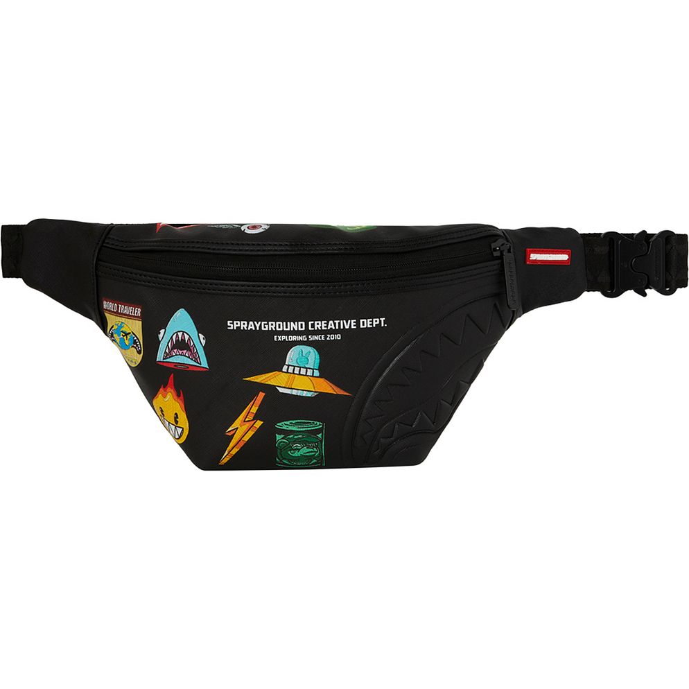 Sprayground Cargo Patches Marsupio 39 cm Sprayground Cargo Patches Marsupio 39 cm