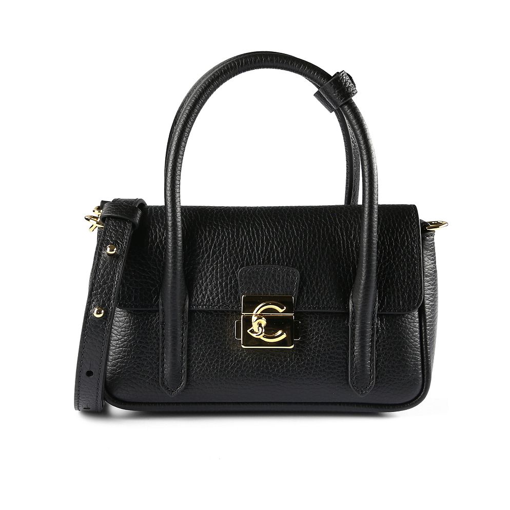 Coccinelle C-Me Lock Borsetta Vera Pelle 19 cm Coccinelle C-Me Lock Borsetta Vera Pelle 19 cm