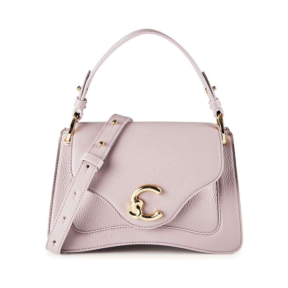 Coccinelle C-Me Borsa a spalla Vera Pelle 23.5 cm