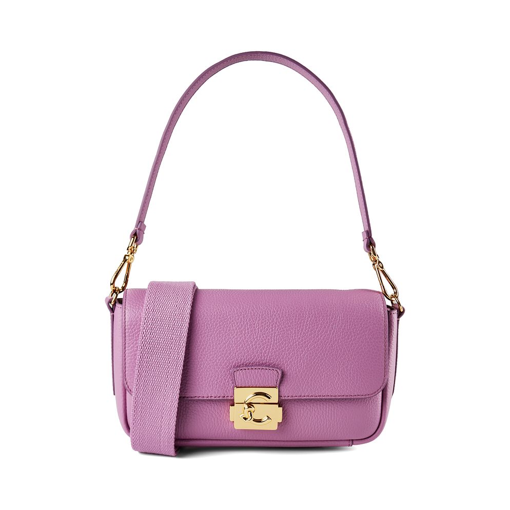 Coccinelle C-Me Lock Borsa a spalla Vera Pelle 24 cm Coccinelle C-Me Lock Borsa a spalla Vera Pelle 24 cm