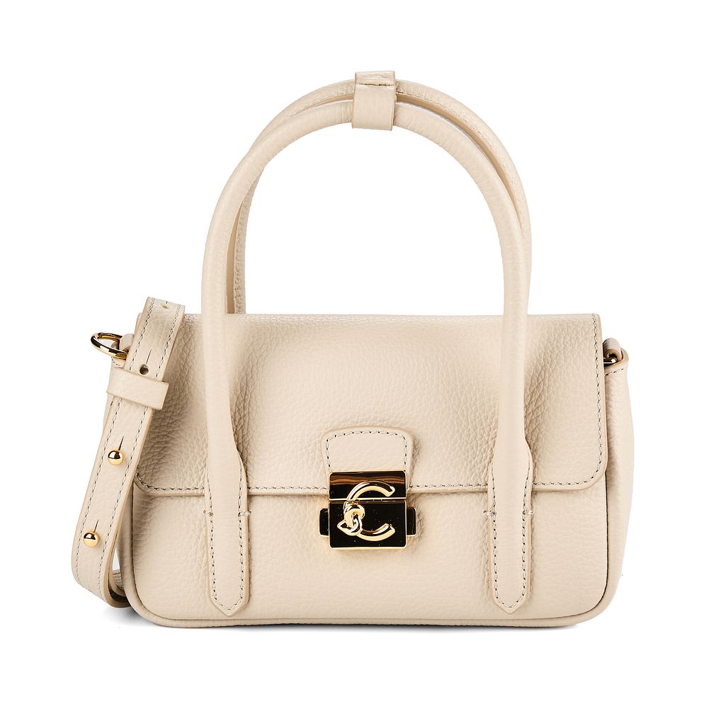 Coccinelle C-Me Lock Borsetta Vera Pelle 19 cm Coccinelle C-Me Lock Borsetta Vera Pelle 19 cm