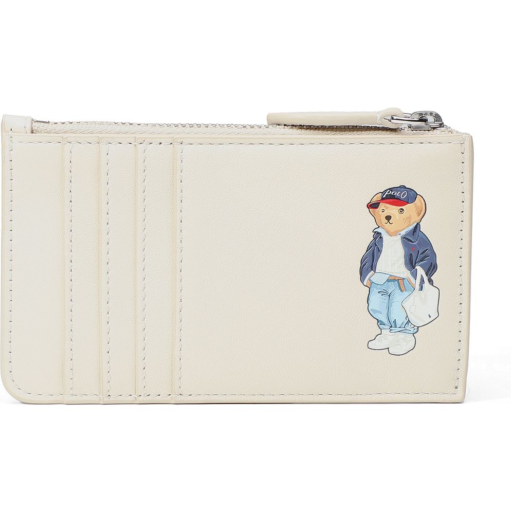 POLO RALPH LAUREN Bear Custodia per carta di credito Vera Pelle 12.5 cm
