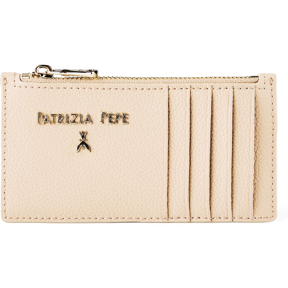 Patrizia Pepe Custodia per carta di credito Vera Pelle 13 cm Patrizia Pepe Custodia per carta di credito Vera Pelle 13 cm