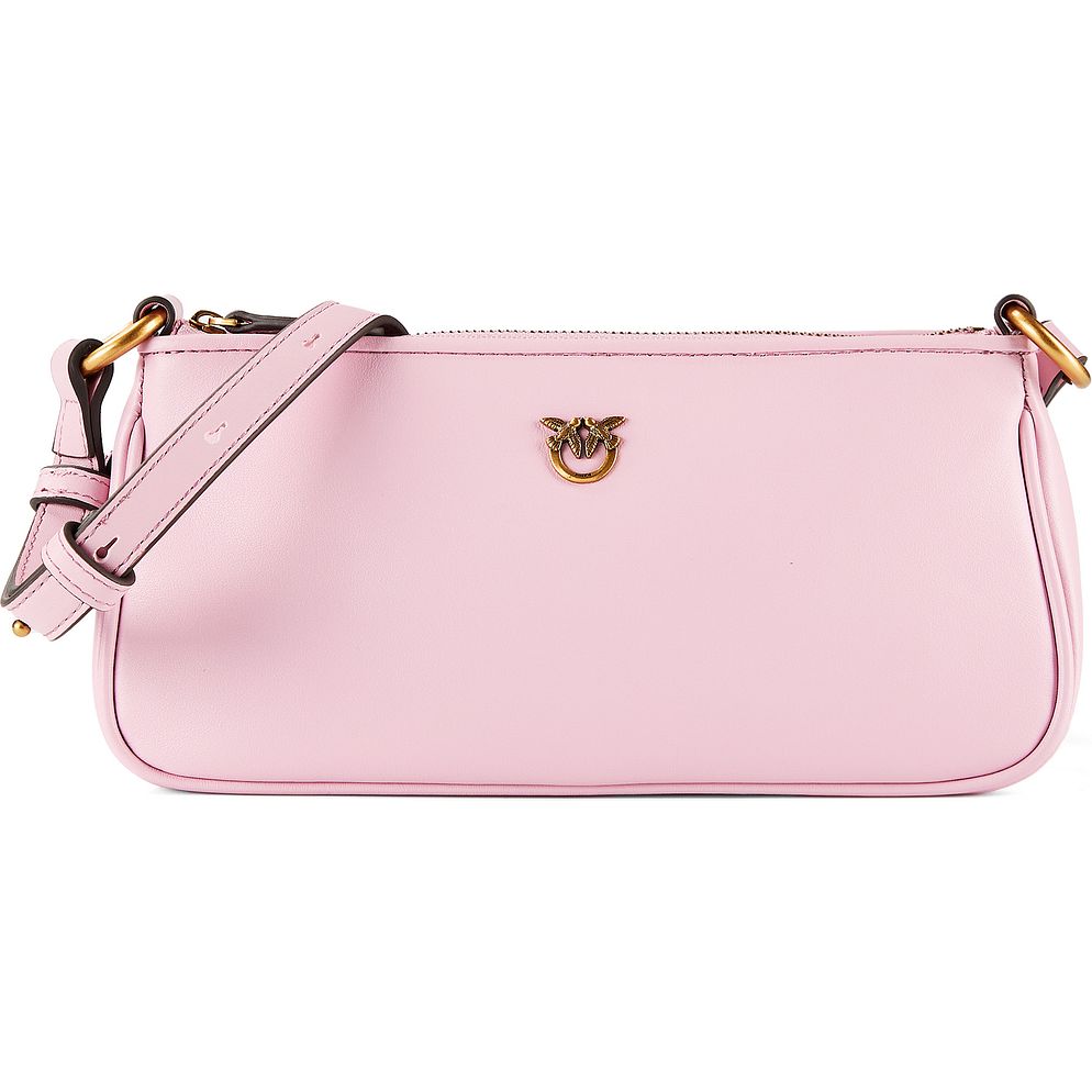 PINKO Half Moon Borsa a tracolla Vera Pelle 23 cm PINKO Half Moon Borsa a tracolla Vera Pelle 23 cm