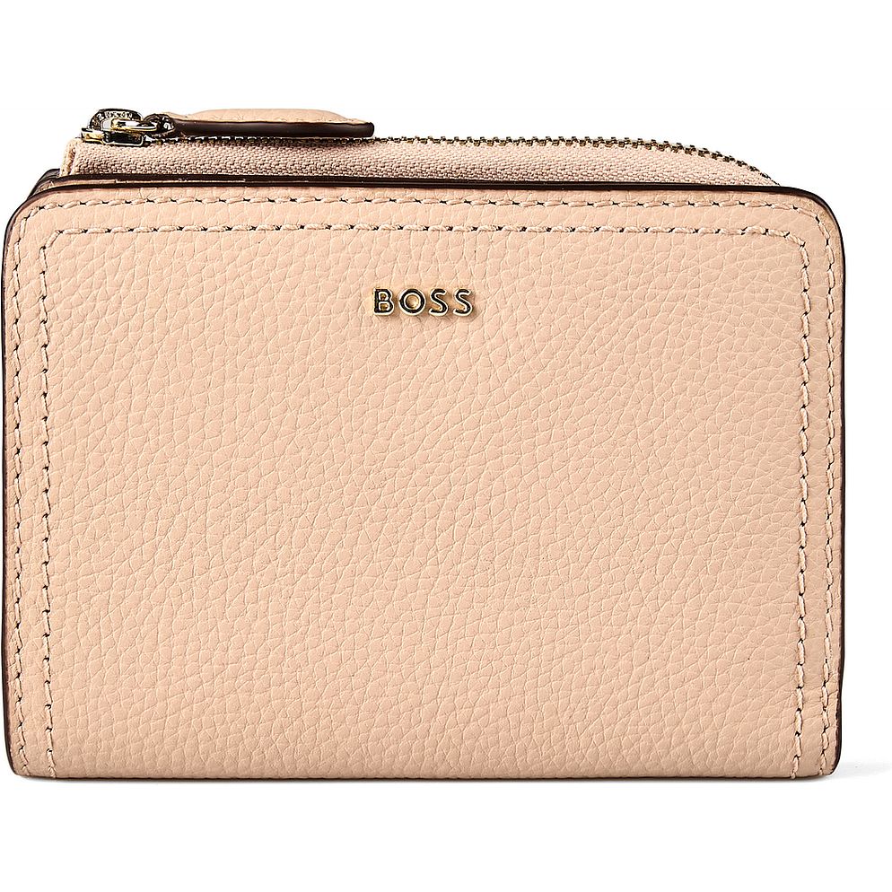 Boss Lenah Portafoglio Vera Pelle 13 cm