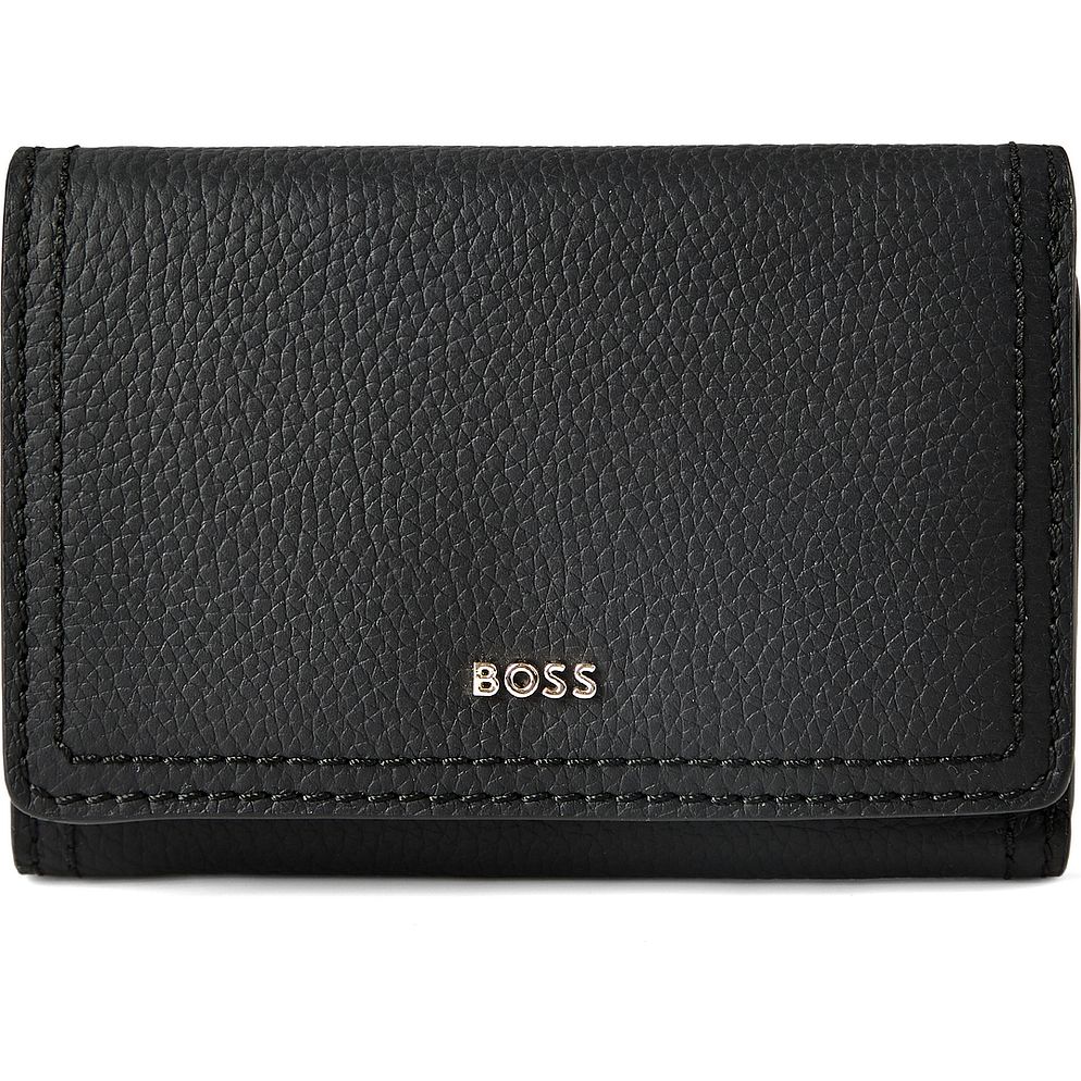 Boss Lenah Portafoglio Vera Pelle 12.5 cm