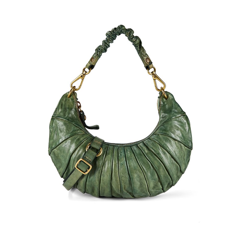 Campomaggi Luna Borsa a spalla Vera Pelle 34 cm