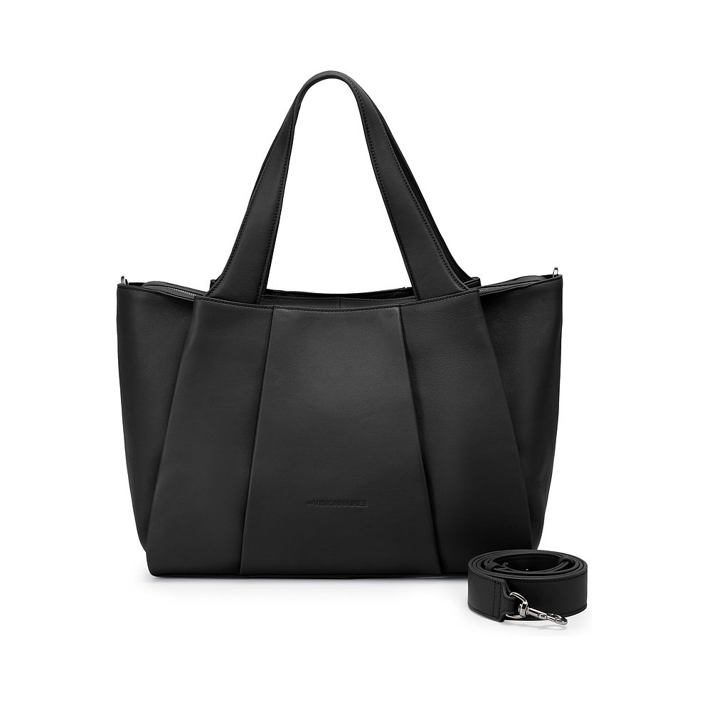 LES VISIONNAIRES Chenelle Essential Borsa shopper Vera Pelle 45 cm LES VISIONNAIRES Chenelle Essential Borsa shopper Vera Pelle 45 cm