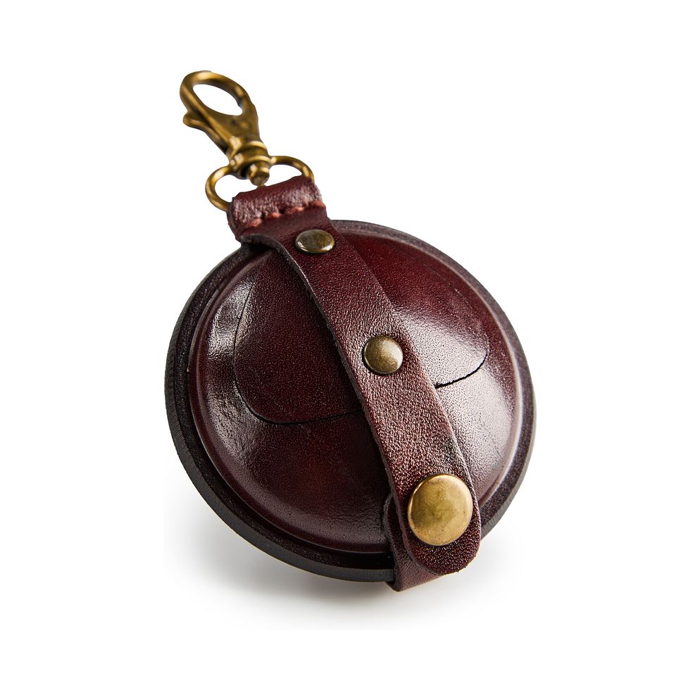 Mika Nyckelring Läder 7 cm