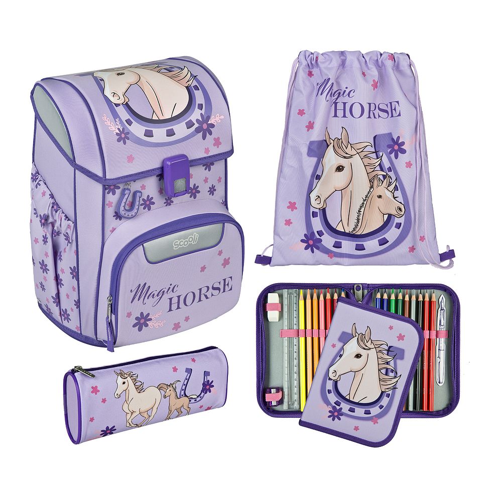 Scooli EasyStart Skolväska-set 5-delad Scooli EasyStart Skolväska-set 5-delad