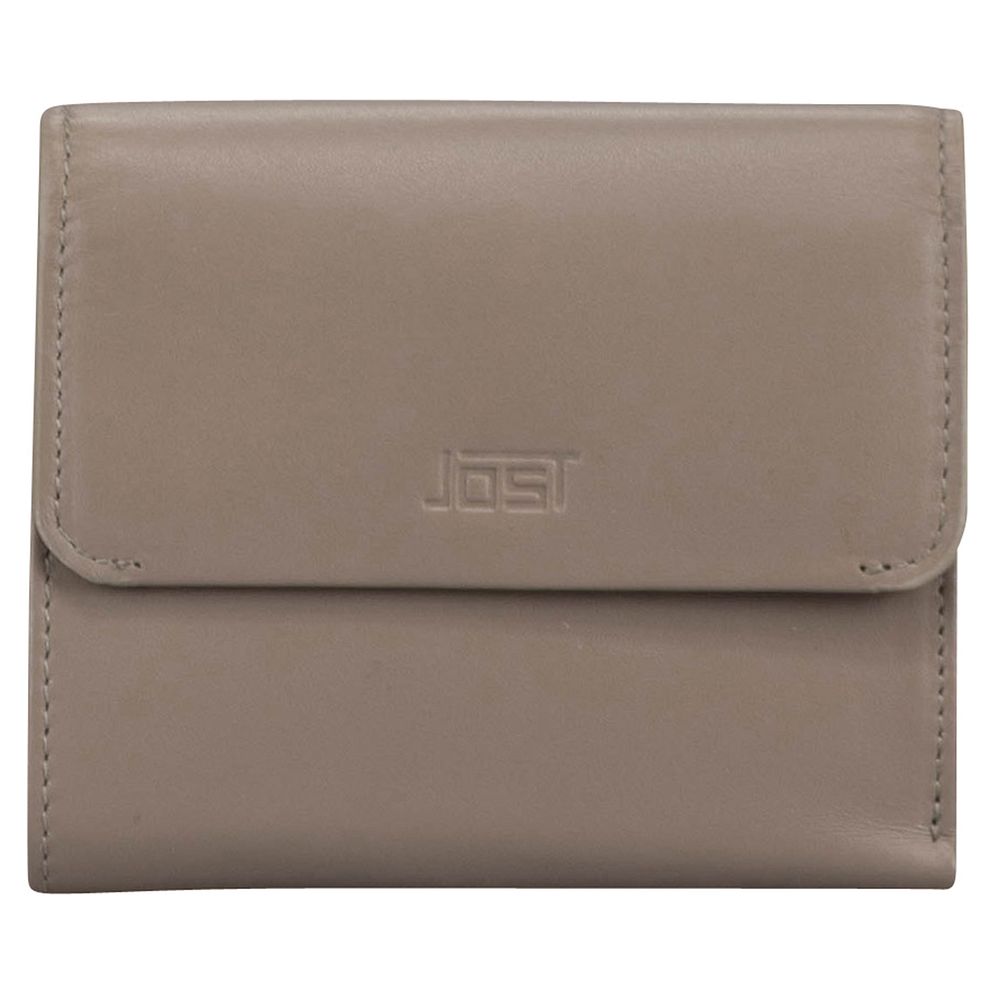 Jost Arva Portafoglio Protezione RFID Vera Pelle 12 cm Jost Arva Portafoglio Protezione RFID Vera Pelle 12 cm