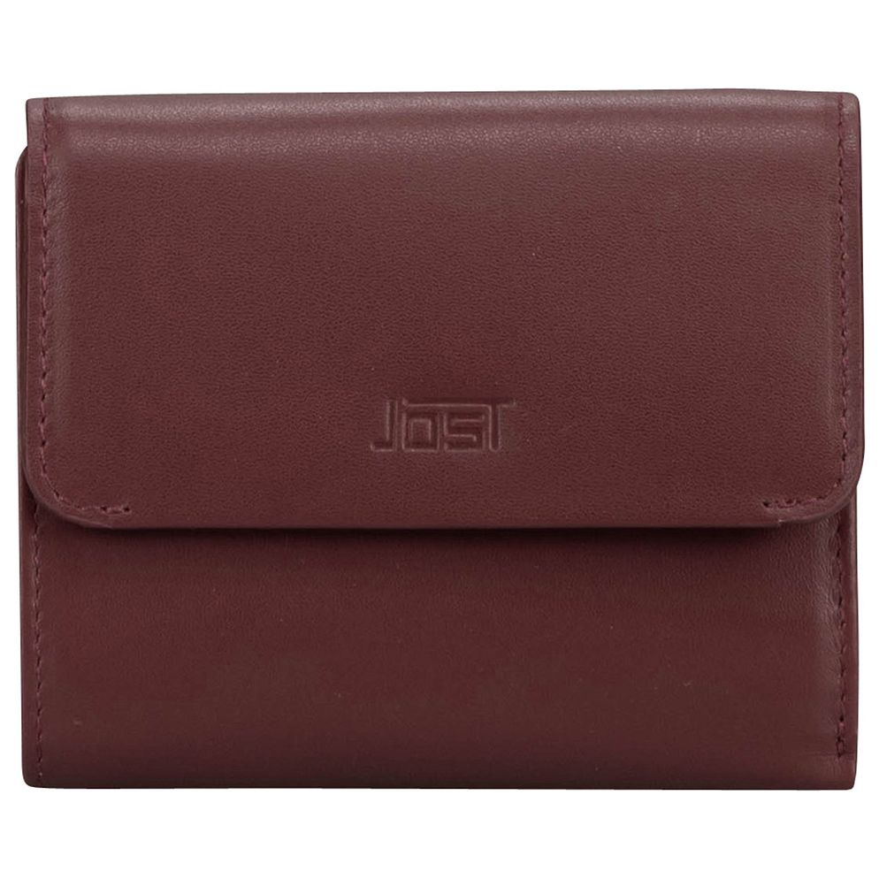 Jost Arva Portafoglio Protezione RFID Vera Pelle 12 cm Jost Arva Portafoglio Protezione RFID Vera Pelle 12 cm