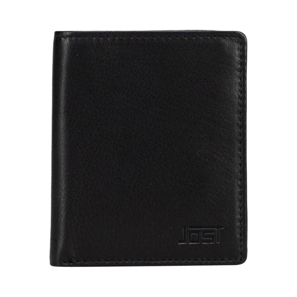 Jost Odense Portafoglio Protezione RFID Vera Pelle 8.5 cm