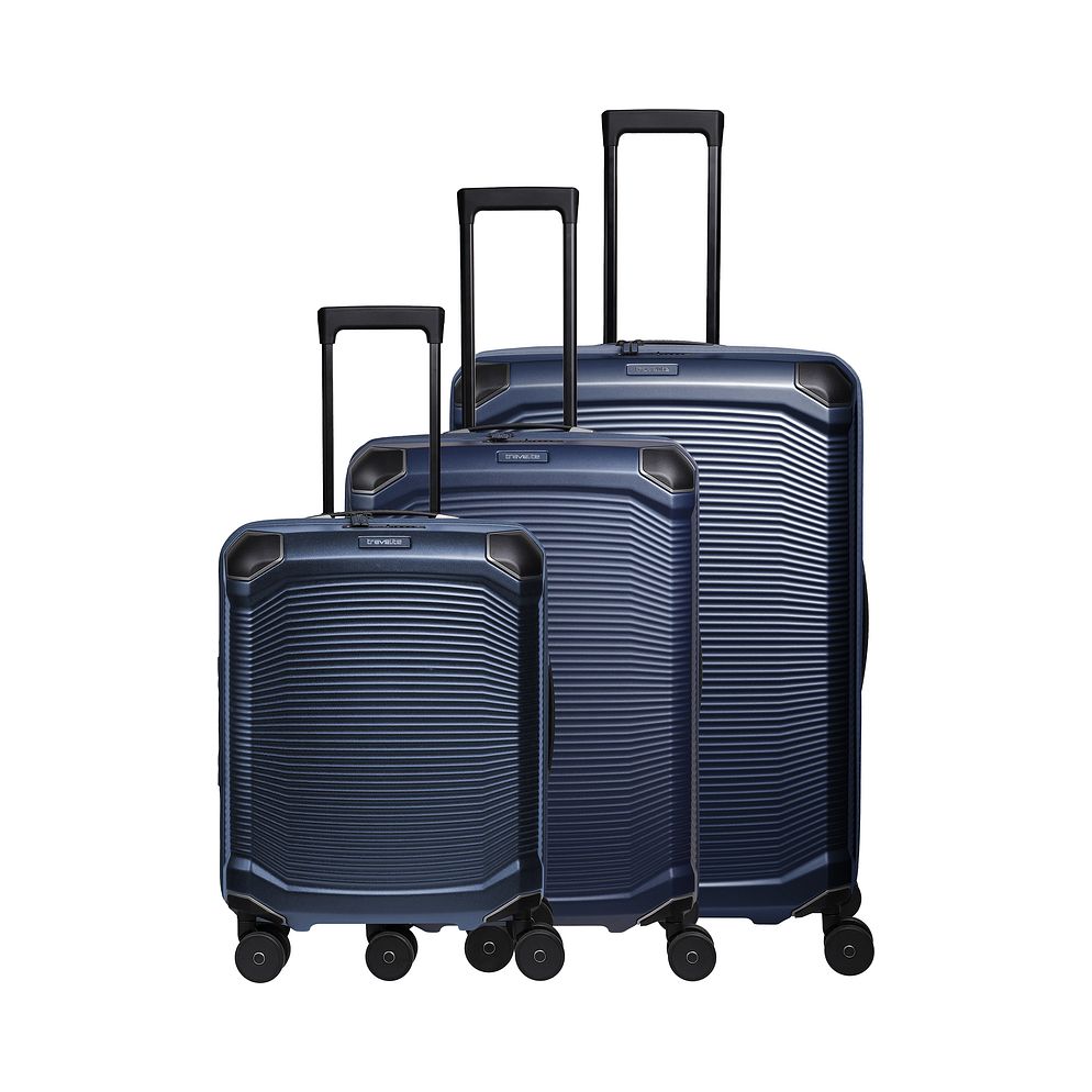Travelite Millennium 4 ruote Set di valigie 3 pezzi espandibile Travelite Millennium 4 ruote Set di valigie 3 pezzi espandibile