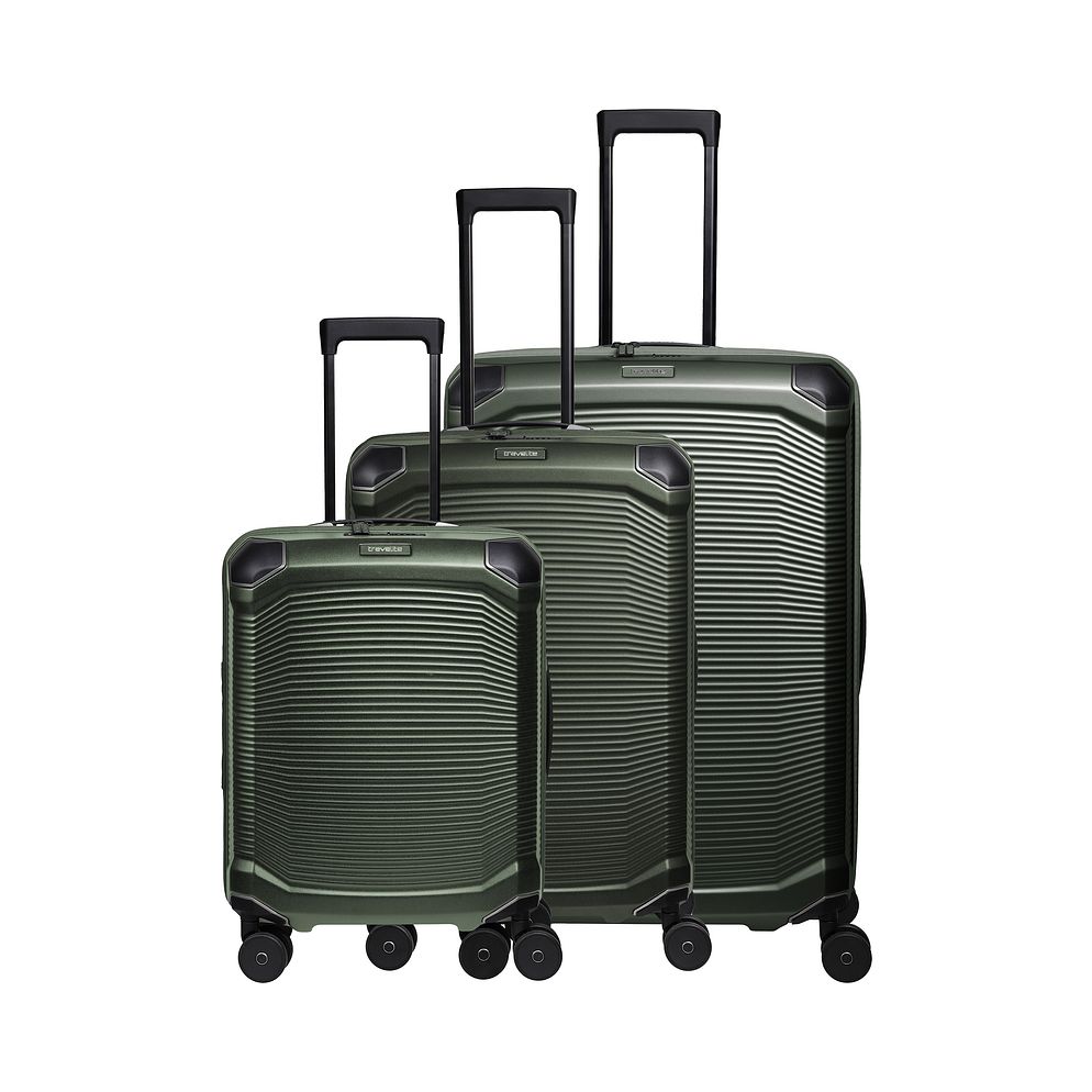 Travelite Millennium 4 ruote Set di valigie 3 pezzi espandibile Travelite Millennium 4 ruote Set di valigie 3 pezzi espandibile