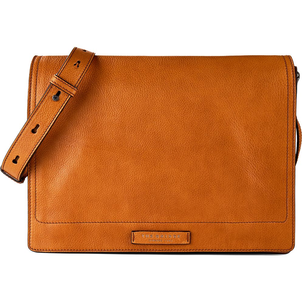 The Bridge Leone Cartella Messenger Vera Pelle 35 cm Vano porta PC The Bridge Leone Cartella Messenger Vera Pelle 35 cm Vano porta PC