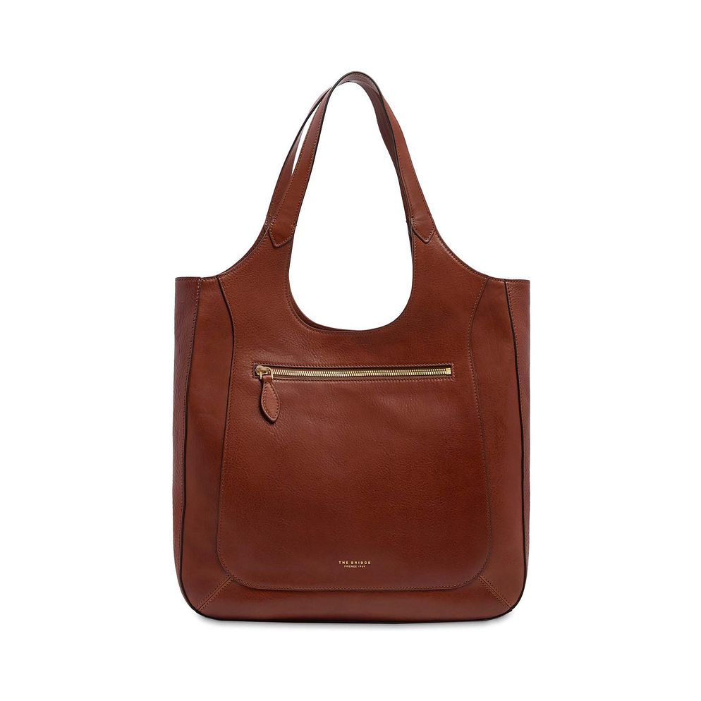 The Bridge Luce Soft Borsa shopper Vera Pelle 37 cm The Bridge Luce Soft Borsa shopper Vera Pelle 37 cm