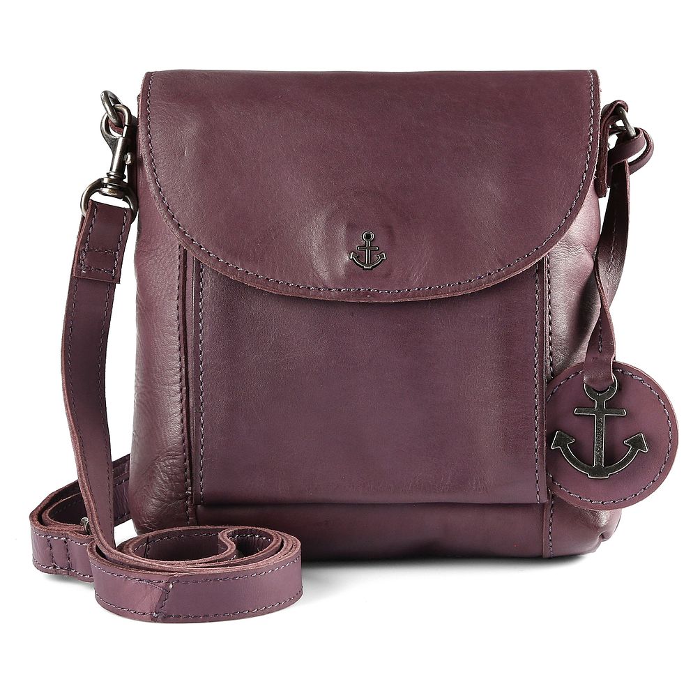 Harbour 2nd Anchor Love Iben Mini Borsa Borsa a tracolla Vera Pelle 18 cm Harbour 2nd Anchor Love Iben Mini Borsa Borsa a tracolla Vera Pelle 18 cm