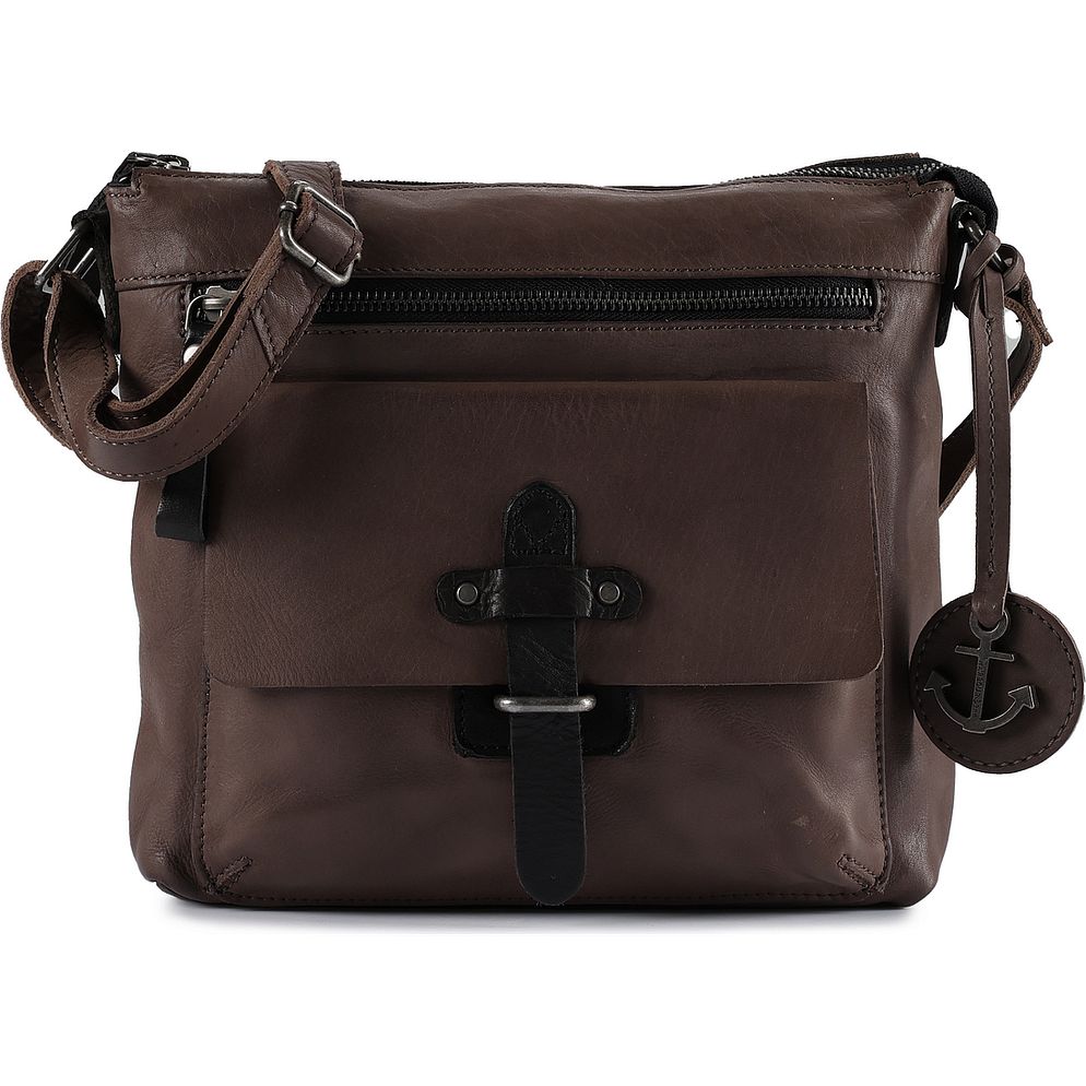 Harbour 2nd Urban Poets Borsa a tracolla Vera Pelle 22 cm Harbour 2nd Urban Poets Borsa a tracolla Vera Pelle 22 cm