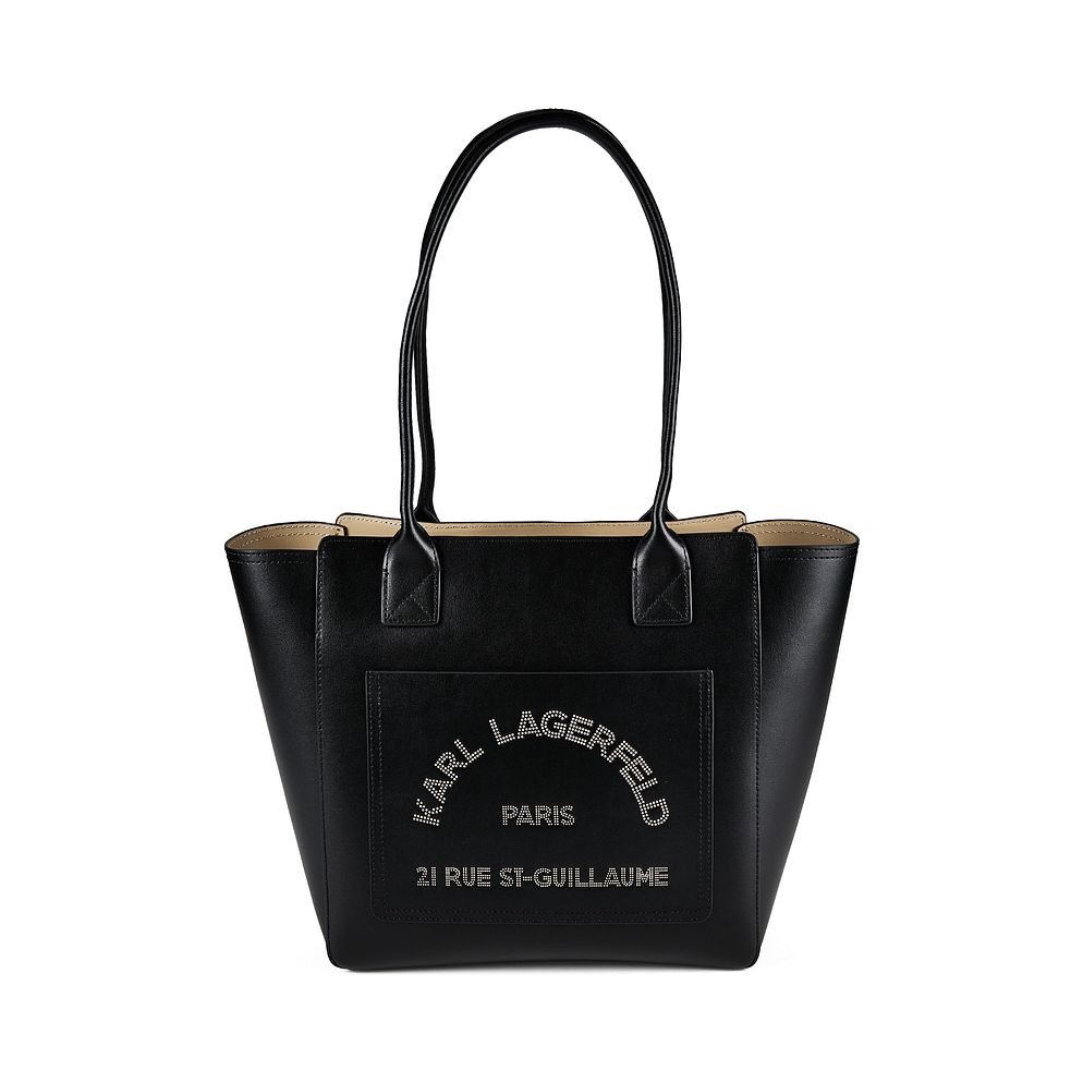 Karl Lagerfeld Daily Borsa a spalla Vera Pelle 36 cm Karl Lagerfeld Daily Borsa a spalla Vera Pelle 36 cm