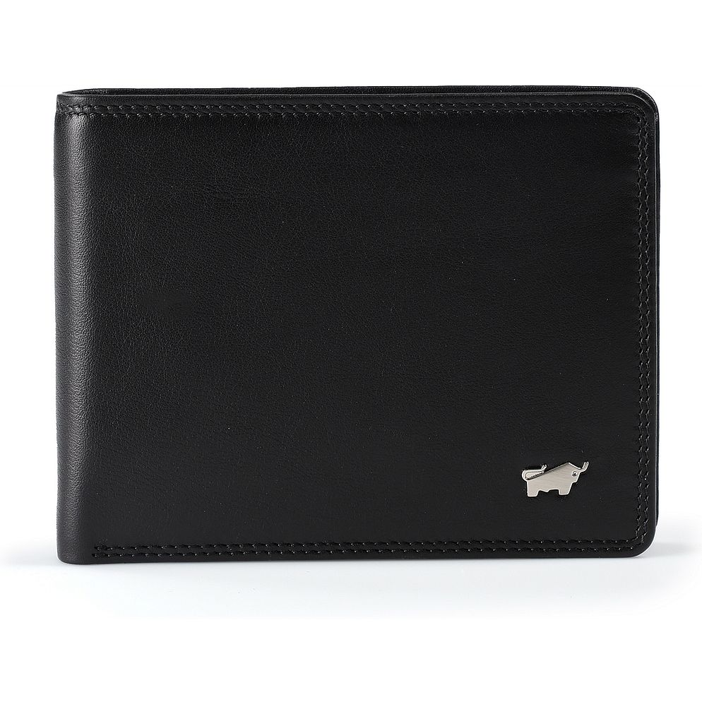 Braun Büffel Golf 3.0 Plånbok RFID-skydd Läder 12 cm