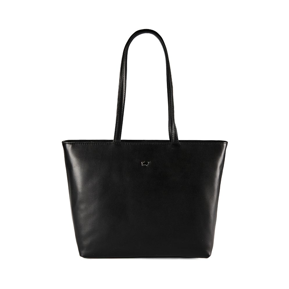 Braun Büffel Hanna Borsa shopper S Vera Pelle 38 cm Vano porta PC