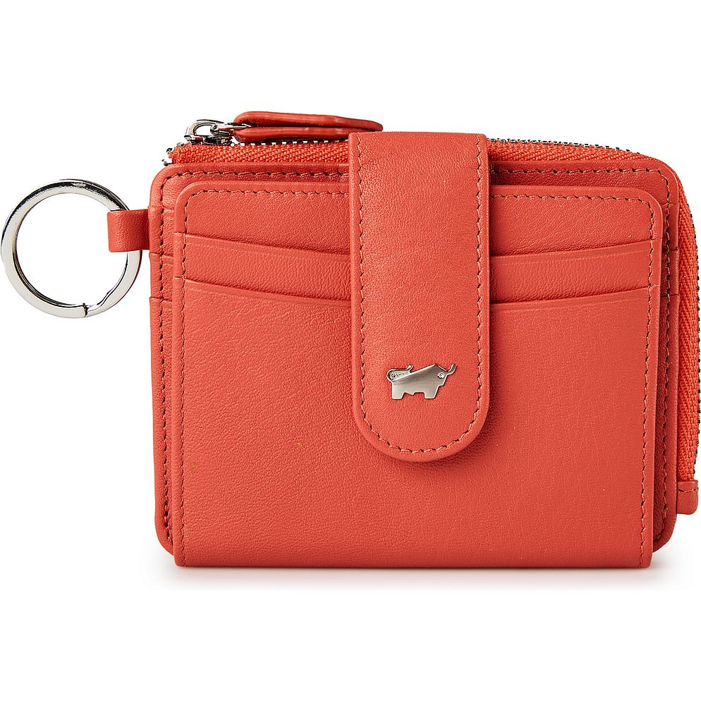 Braun Büffel Joy Custodia per carta di credito Protezione RFID Vera Pelle 11 cm