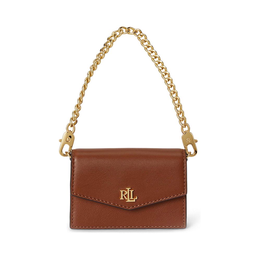 Lauren Ralph Lauren Mini borsa a mano Vera Pelle 10 cm Lauren Ralph Lauren Mini borsa a mano Vera Pelle 10 cm