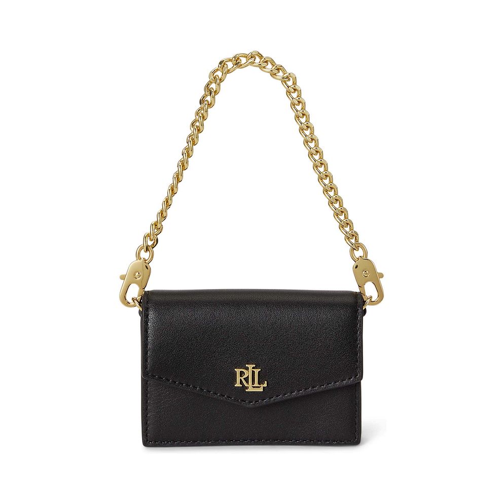 Lauren Ralph Lauren Mini borsa a mano Vera Pelle 10 cm Lauren Ralph Lauren Mini borsa a mano Vera Pelle 10 cm