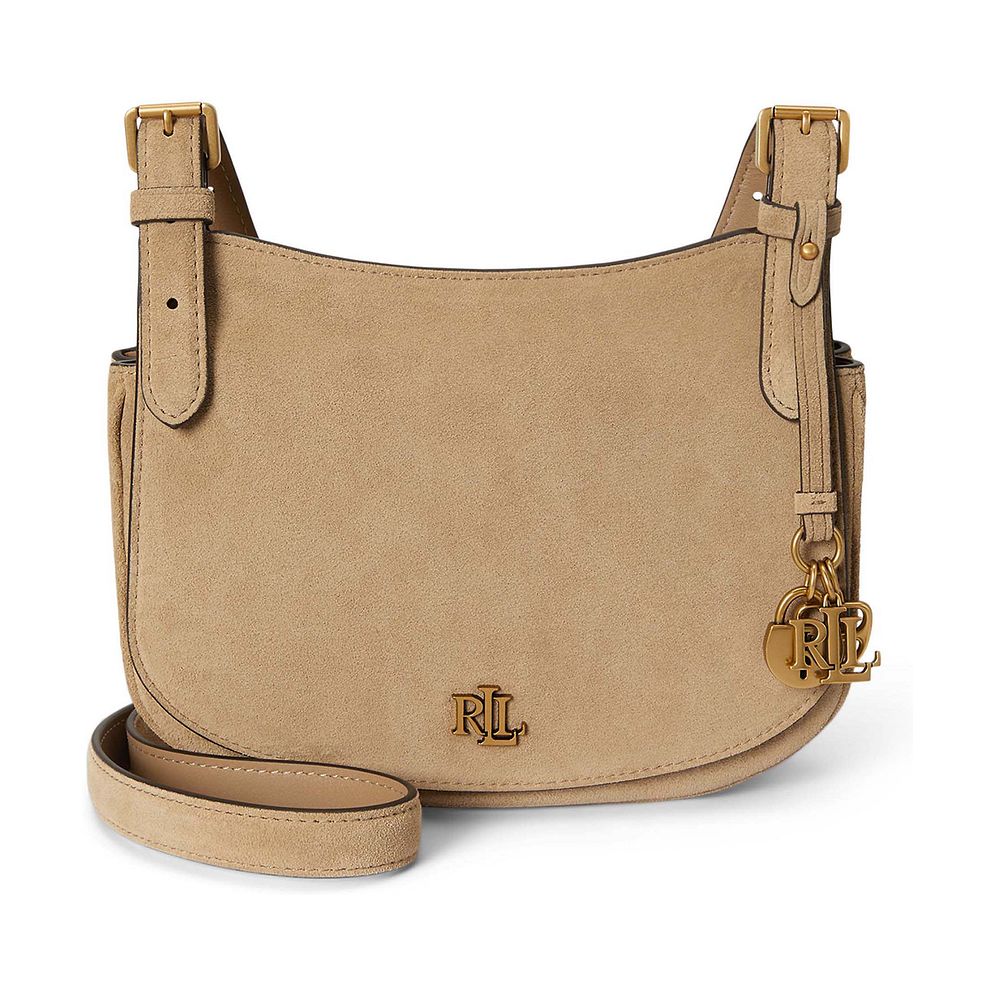 Lauren Ralph Lauren Marcy Borsa a tracolla Vera Pelle 21 cm