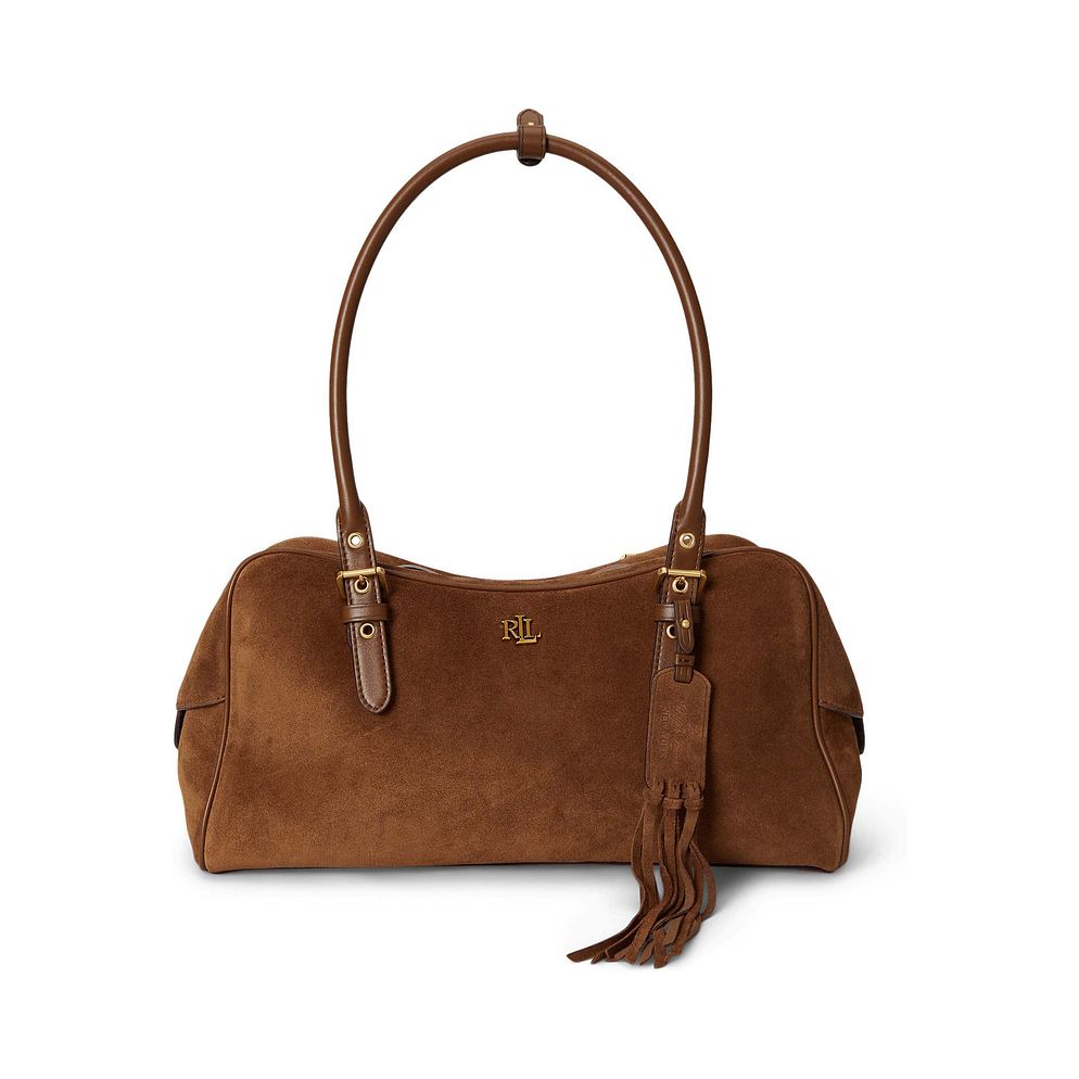 Lauren Ralph Lauren Marcy Borsa a spalla Vera Pelle 35.5 cm Lauren Ralph Lauren Marcy Borsa a spalla Vera Pelle 35.5 cm