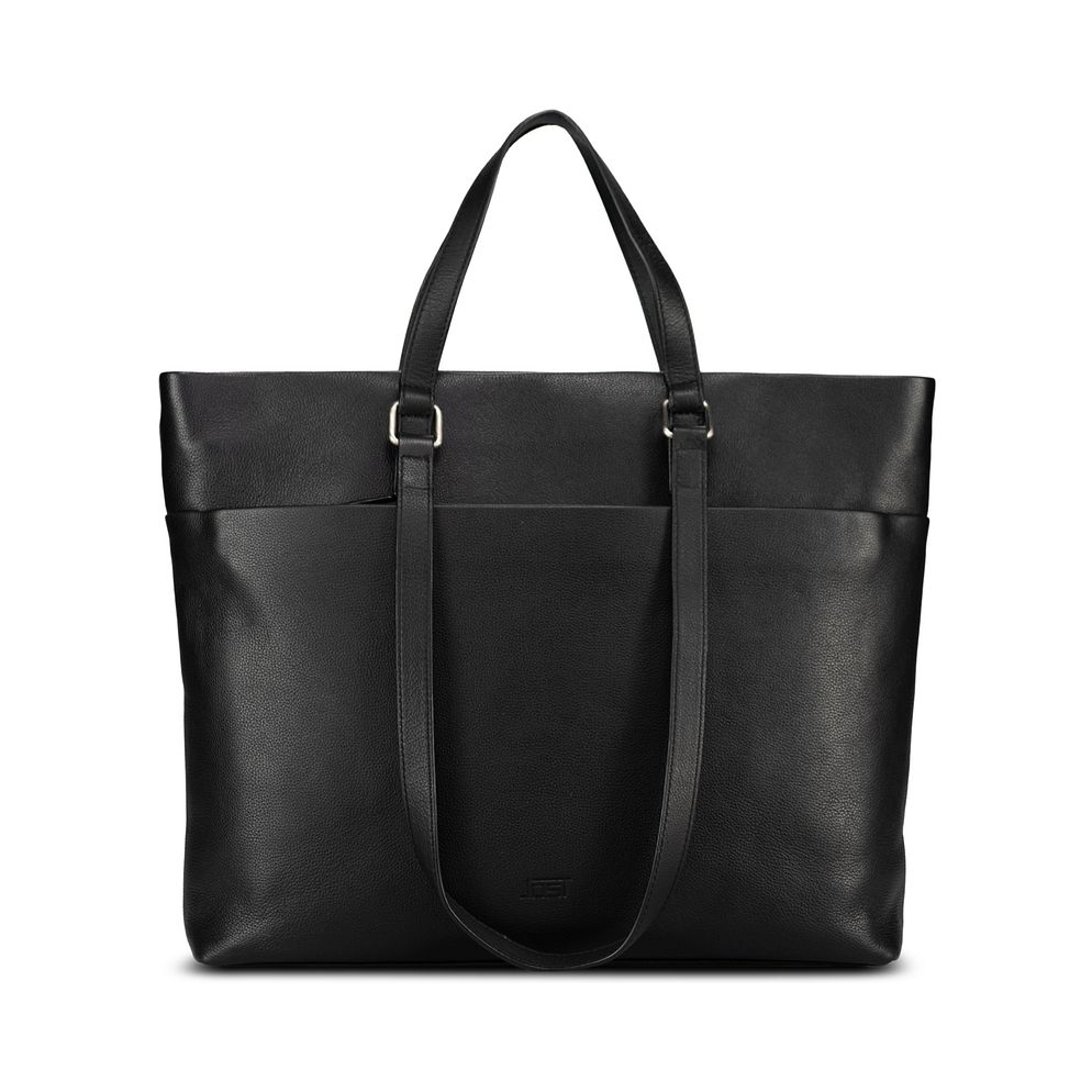 Jost Lysa Business-shoppers i läder, 36 cm, med laptopfack Jost Lysa Business-shoppers i läder, 36 cm, med laptopfack
